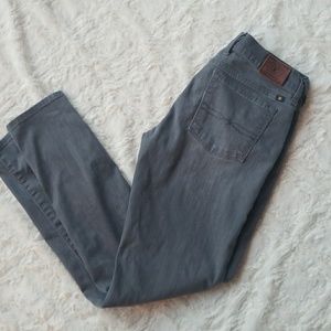 Lucky "Charlie Skinny" grey denim jeans